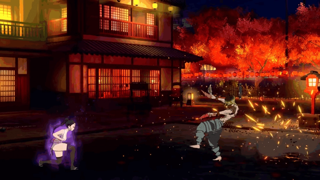 《鬼灭之刃:火神血风谭2》新角色预告:雏鹤、须磨、牧绪