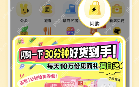即时零售品牌“美团闪购”正式发布，宣布将服务10亿消费者“30分钟万物到家”需求
