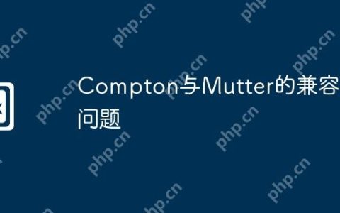 Compton与Mutter的兼容性问题