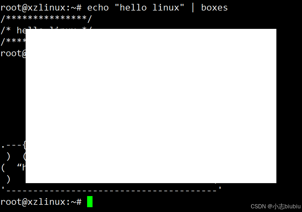 好玩的linux指令,快来试试吧【ubuntu】