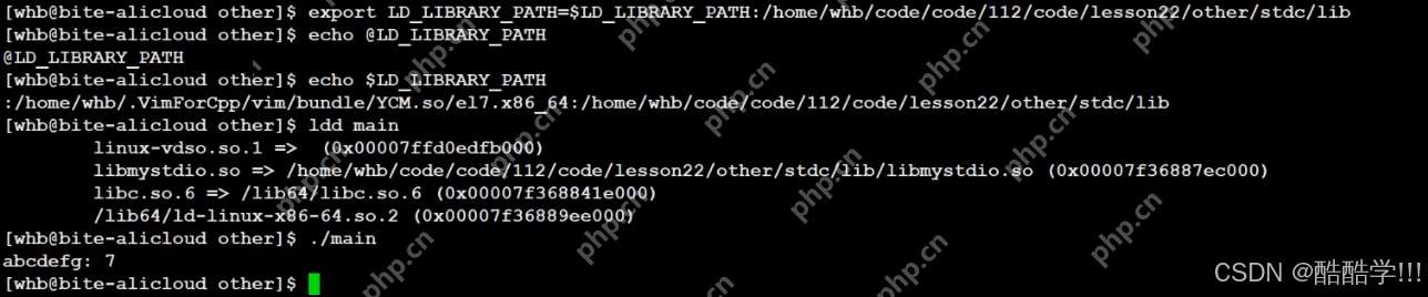 Linux软硬链接与动静态库
