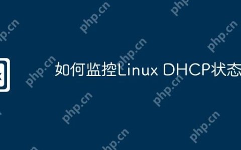 如何监控Linux DHCP状态