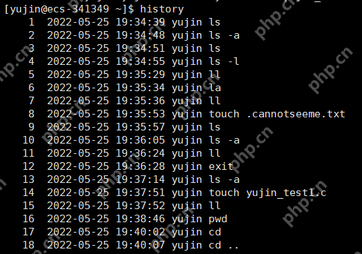 Linux_历史命令