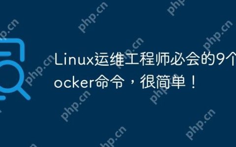Linux运维工程师必会的9个Docker命令，很简单！