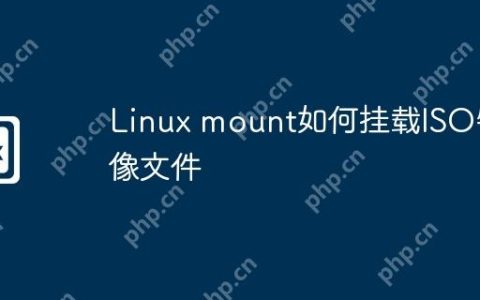 Linux mount如何挂载ISO镜像文件