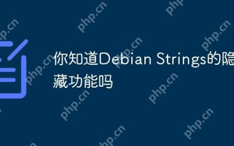 你知道Debian Strings的隐藏功能吗