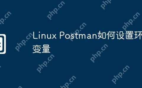 Linux Postman如何设置环境变量