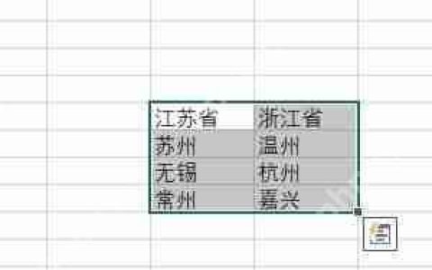 如何设置excel下拉菜单自动关联数据？