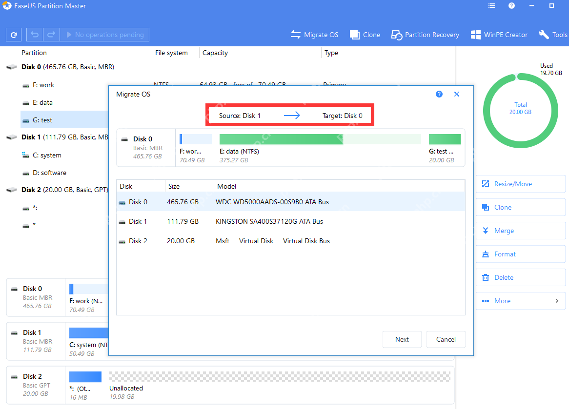 easeus partition master怎么用?easeus partition master使用教程