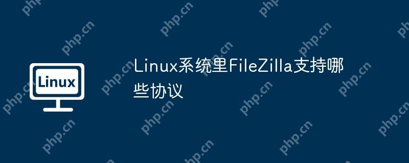 Linux系统里FileZilla支持哪些协议
