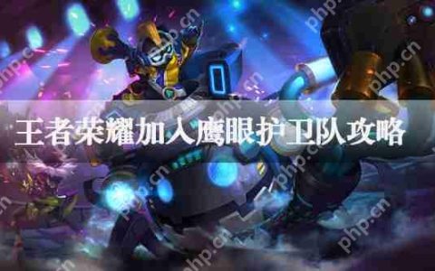王者荣耀加入鹰眼护卫队攻略