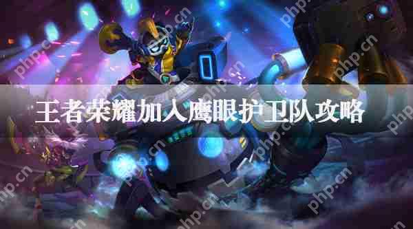 王者荣耀加入鹰眼护卫队攻略