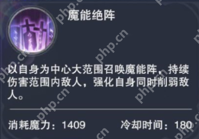 新神魔大陆魔剑士技能介绍