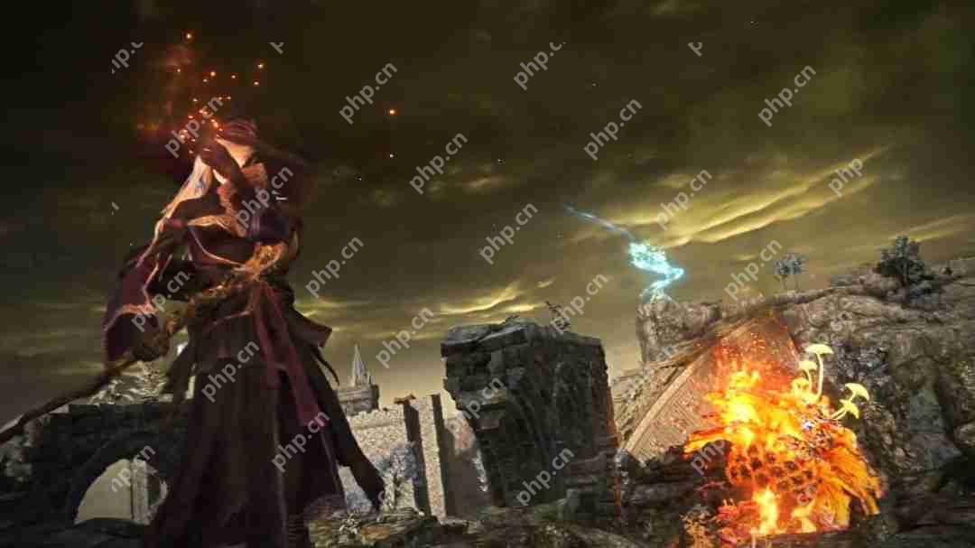 《艾尔登法环:黑夜君临》隐士预告 施展强力魔法