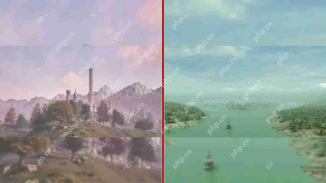 《上古卷轴4:湮灭重制版》和原版画面对比 网友批评过于依赖虚幻5失去了自己的特色