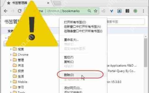 谷歌浏览器书签不见了怎么解决？