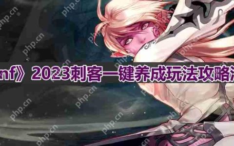 dnf110版本刺客怎么玩-2023刺客一键养成玩法攻略汇总