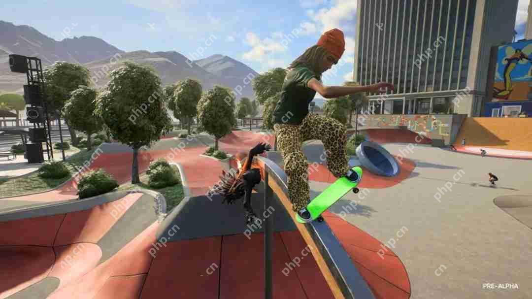大型多人滑板都市 EA《滑板》最新作确认全程联网