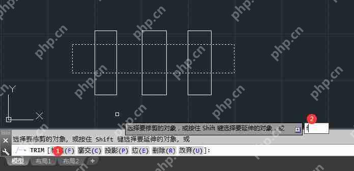 CAD怎么裁剪多余部分?CAD修剪快捷键命令是什么?