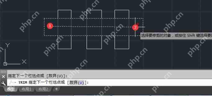 CAD怎么裁剪多余部分?CAD修剪快捷键命令是什么?