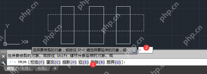 CAD怎么裁剪多余部分?CAD修剪快捷键命令是什么?