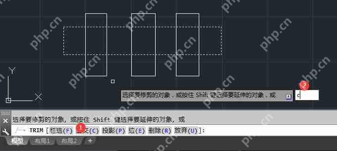 CAD怎么裁剪多余部分?CAD修剪快捷键命令是什么?