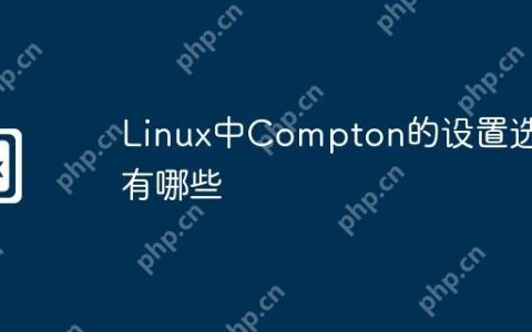 Linux中Compton的设置选项有哪些