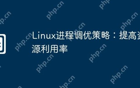 Linux进程调优策略：提高资源利用率