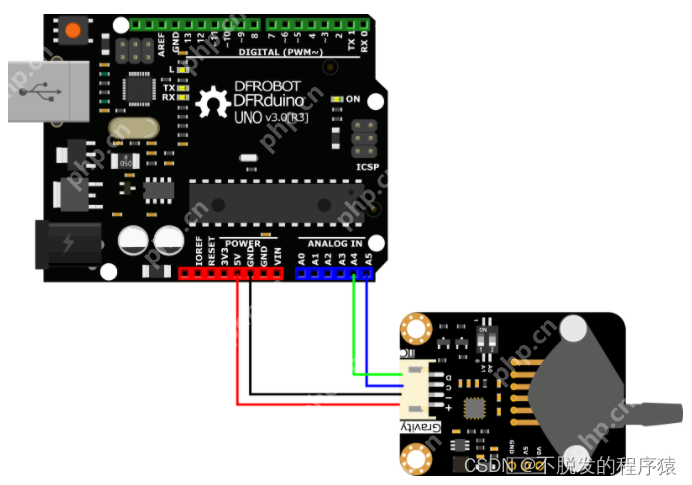 Arduino驱动MPX5700AP气压传感器(压力传感器)