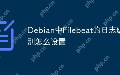 Debian中Filebeat的日志级别怎么设置