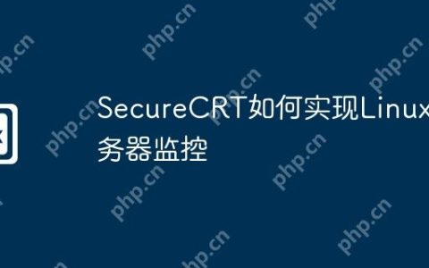 SecureCRT如何实现Linux服务器监控