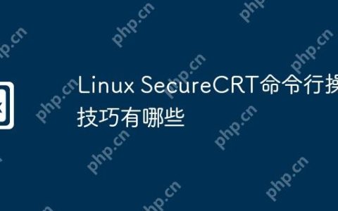 Linux SecureCRT命令行操作技巧有哪些