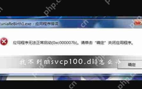 找不到msvcp100.dll怎么办？msvcp100.dll文件丢失修复方法