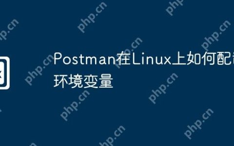 Postman在Linux上如何配置环境变量