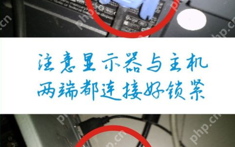 显示器无信号,详细教您电脑显示屏不显示怎么修复