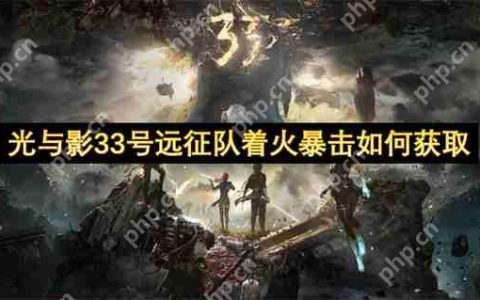 光与影33号远征队着火暴击如何获取