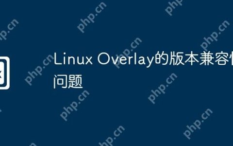 Linux Overlay的版本兼容性问题