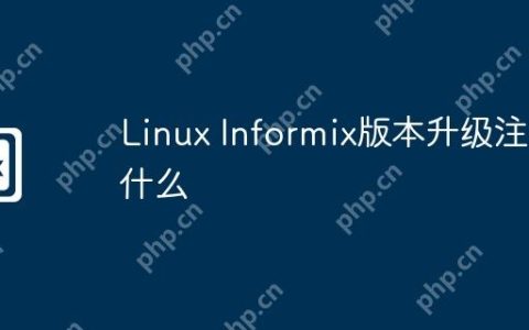 Linux Informix版本升级注意什么