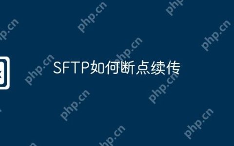 SFTP如何断点续传