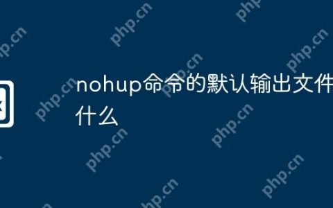 nohup命令的默认输出文件是什么