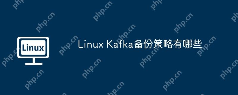 linux kafka备份策略有哪些