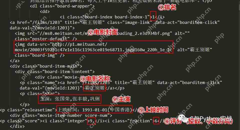 python爬虫之三:抓取猫眼电影top100