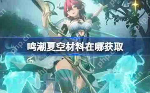鸣潮夏空材料在哪获取-鸣潮夏空突破素材位置大全