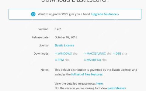 elasticsearch安装与配置