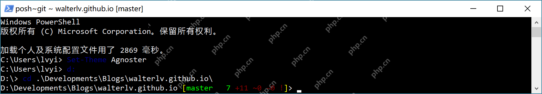 将美化进行到底,把 PowerShell 做成 oh-my-zsh 的样子