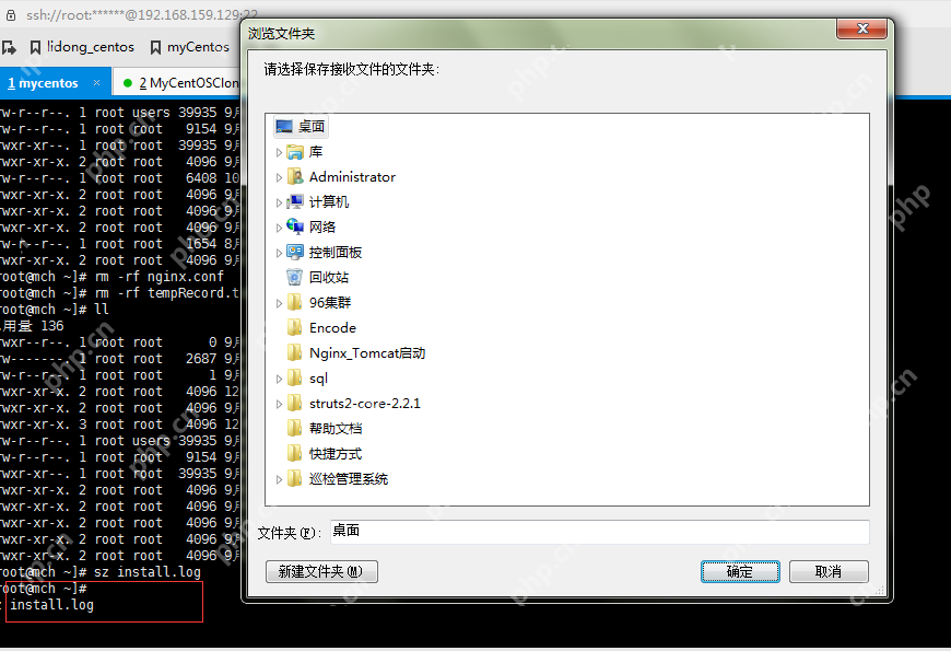 XShell上传、下载本地文件到linux服务器