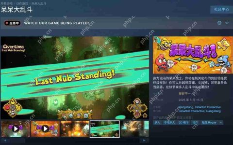 Steam新作喜加一：免费领取多人派对游戏《呆呆大乱斗》