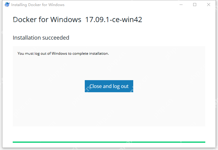 Docker在Win10下的安装和配置 原