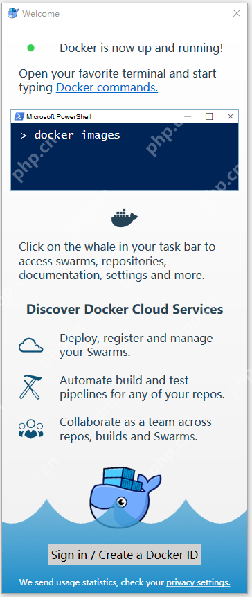 Docker在Win10下的安装和配置 原