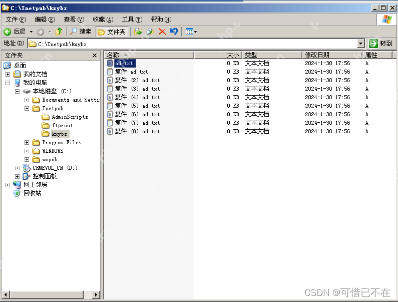 Windows Server 2003 FTP服务器搭建